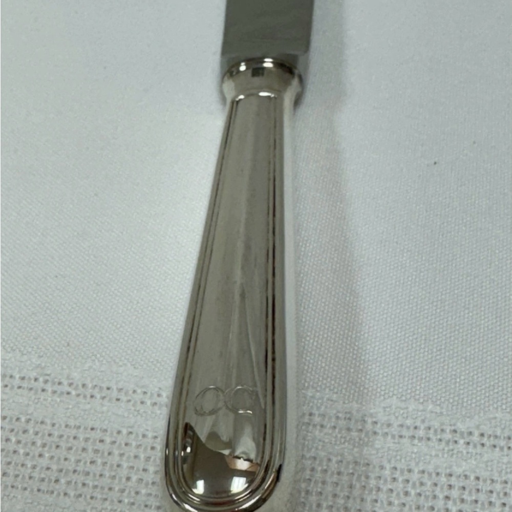 Christofle Silver plated cheese knife, Albi pattern - Picture 5 of 6
